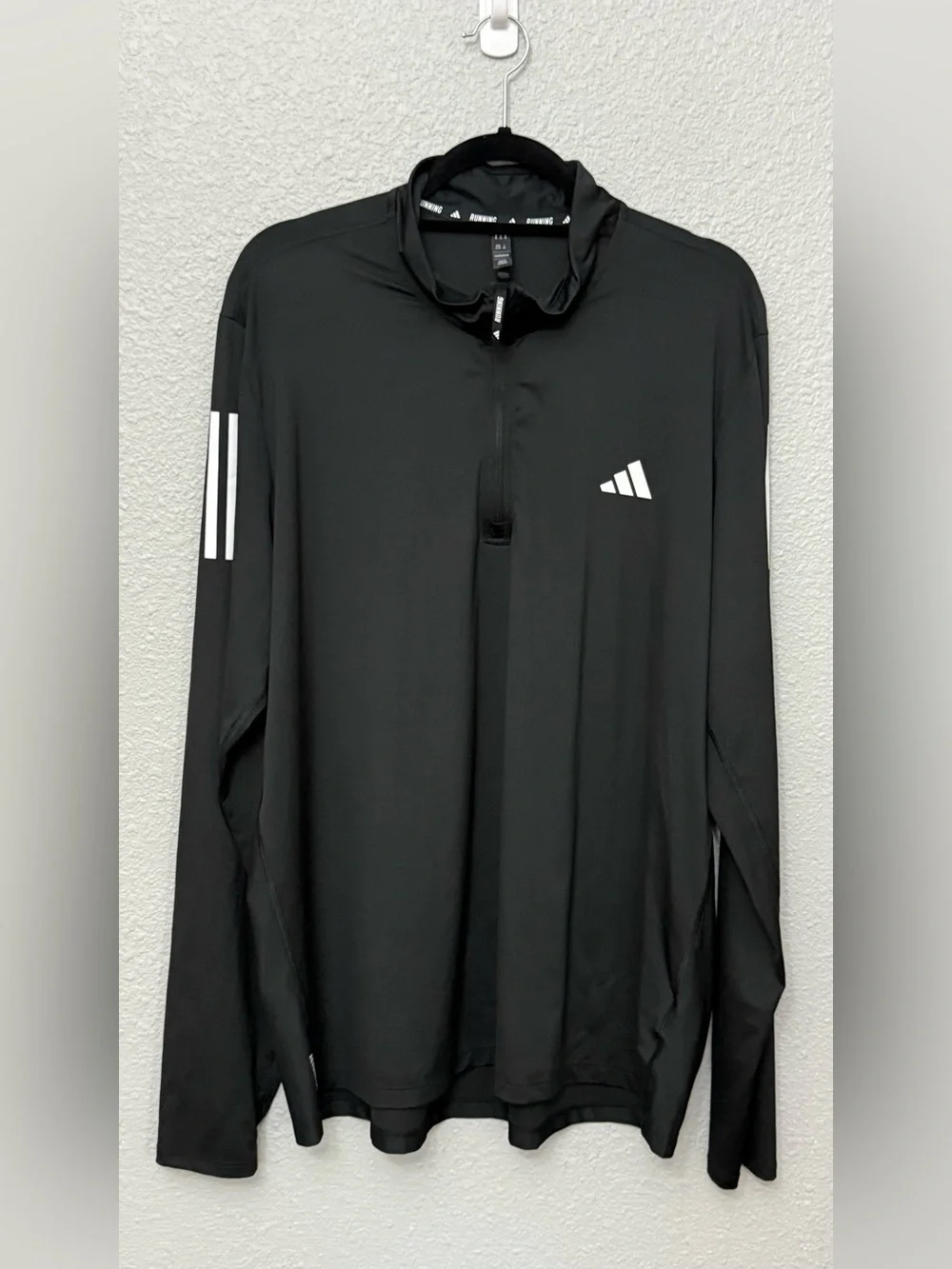 Adidas | Own The Run Half Zip Jacket | Black | Size XL